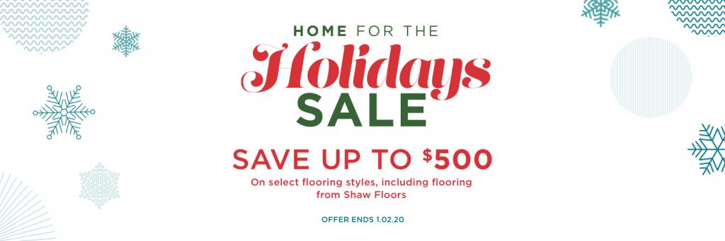 Home for the Holidays Sale