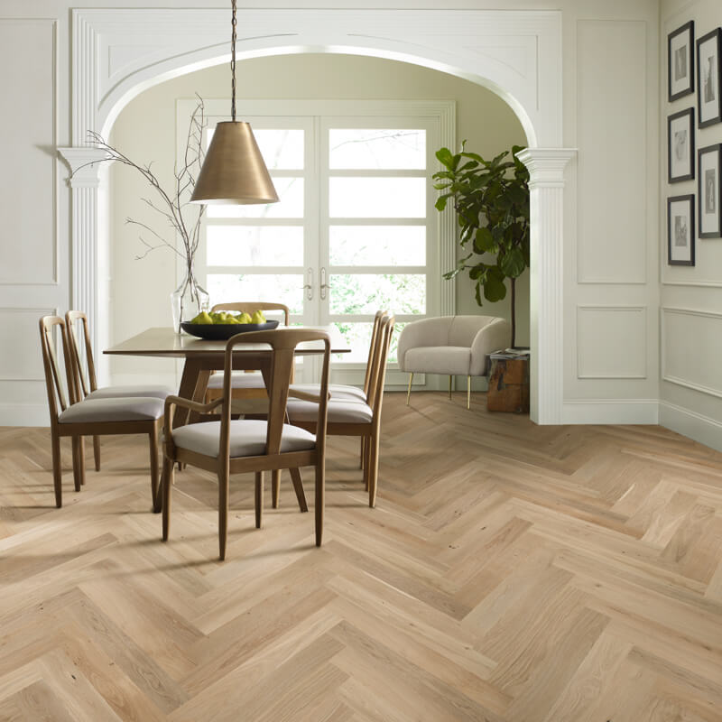 Dinning room hardwood | Christian Brothers Flooring & Interiors